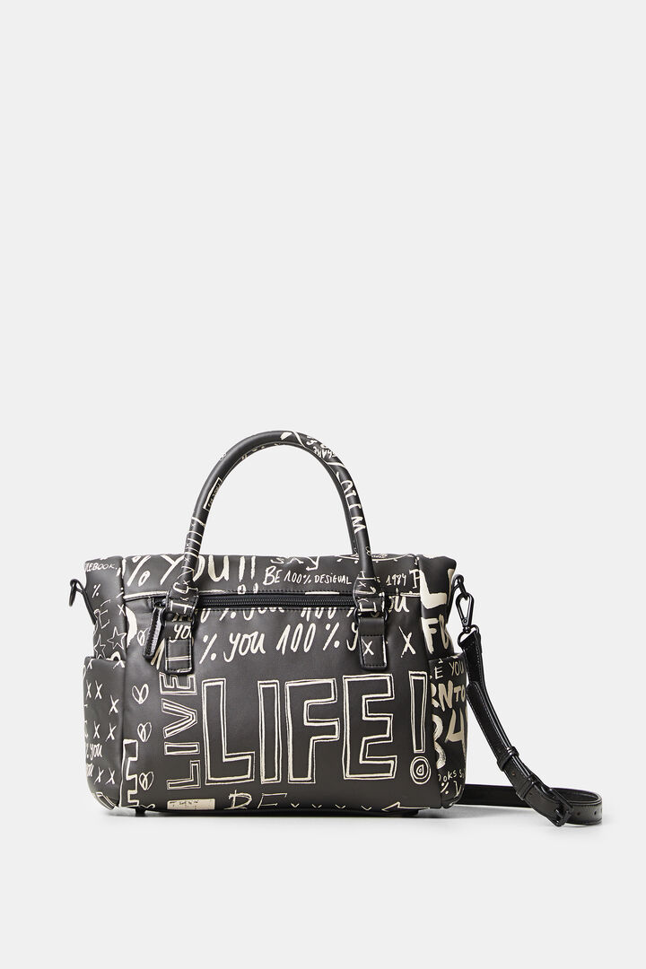 Bolso de mano mensajes | Desigual