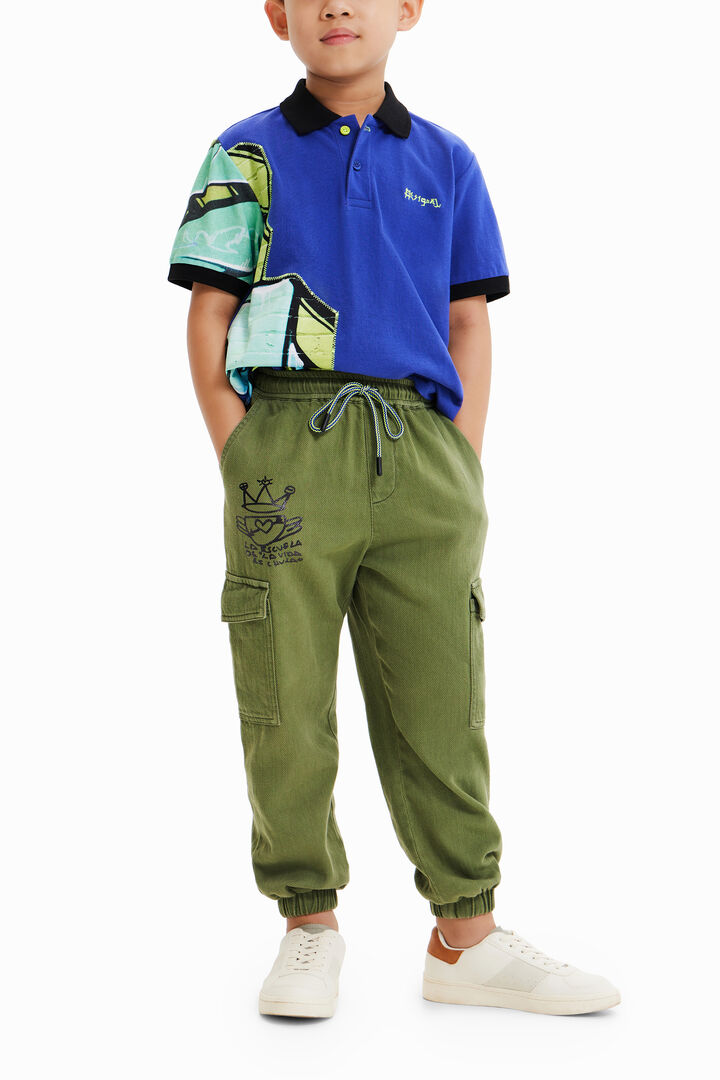 Pantalons cargo butxaques | Desigual