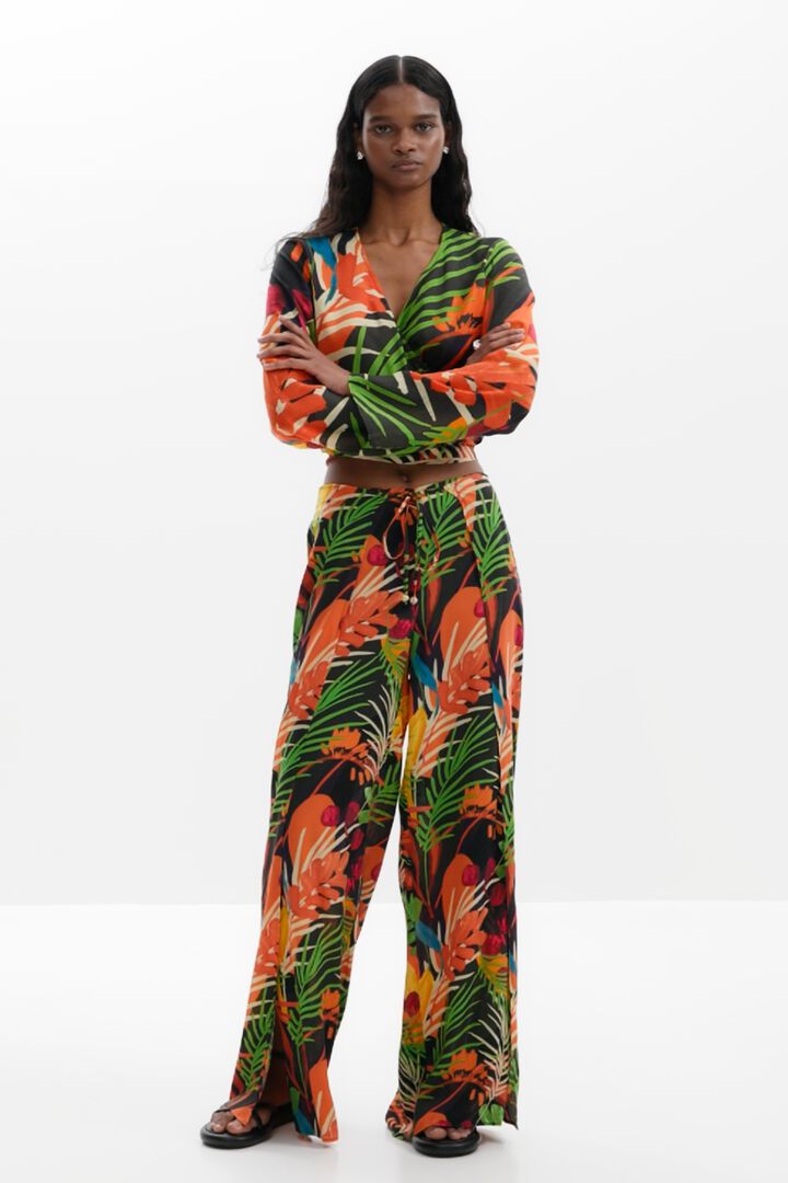 Haut croisé tropical | Desigual