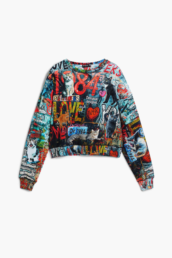 Bluza z graffiti | Desigual