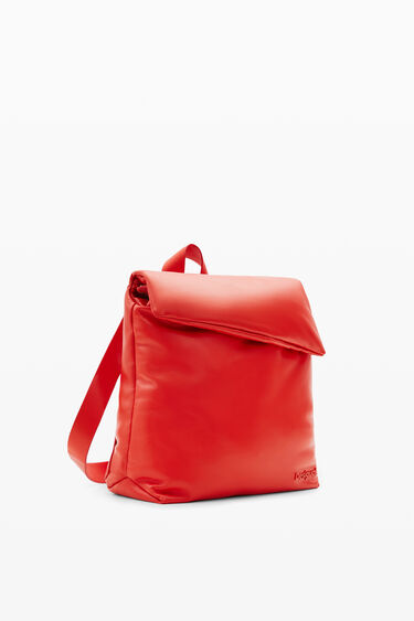 Small leather backpack | Desigual