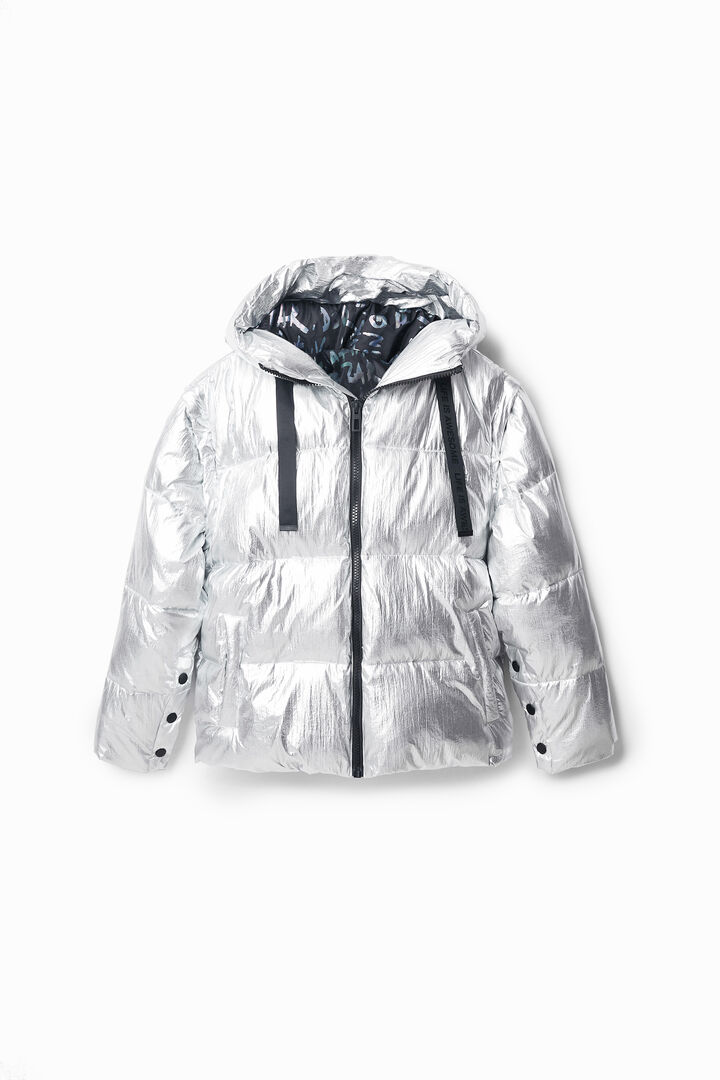 Quilted jacket with removable sleeves | Desigual