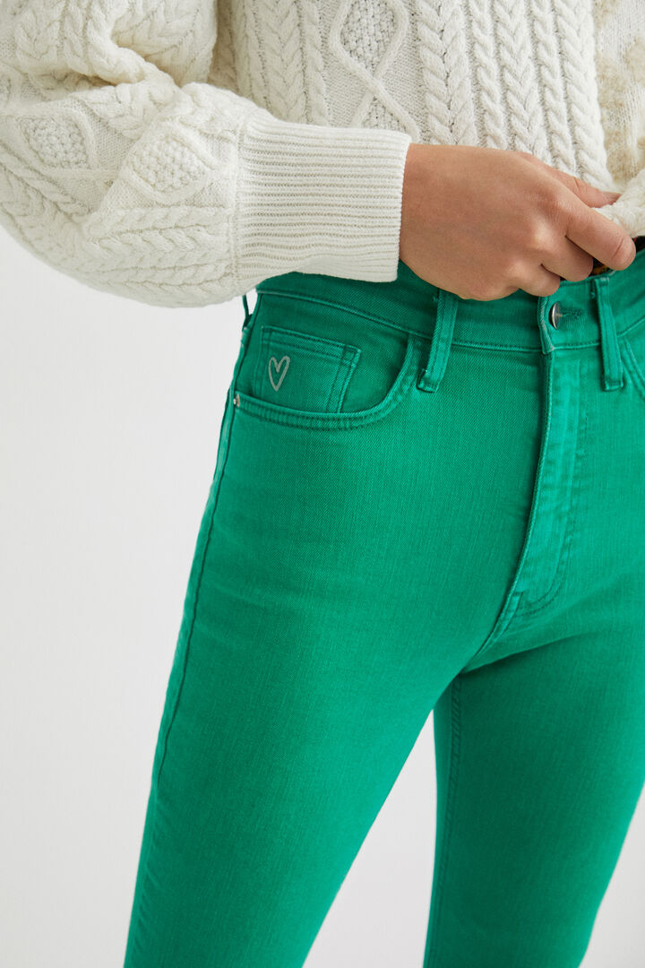 Flared ankle grazer trousers | Desigual