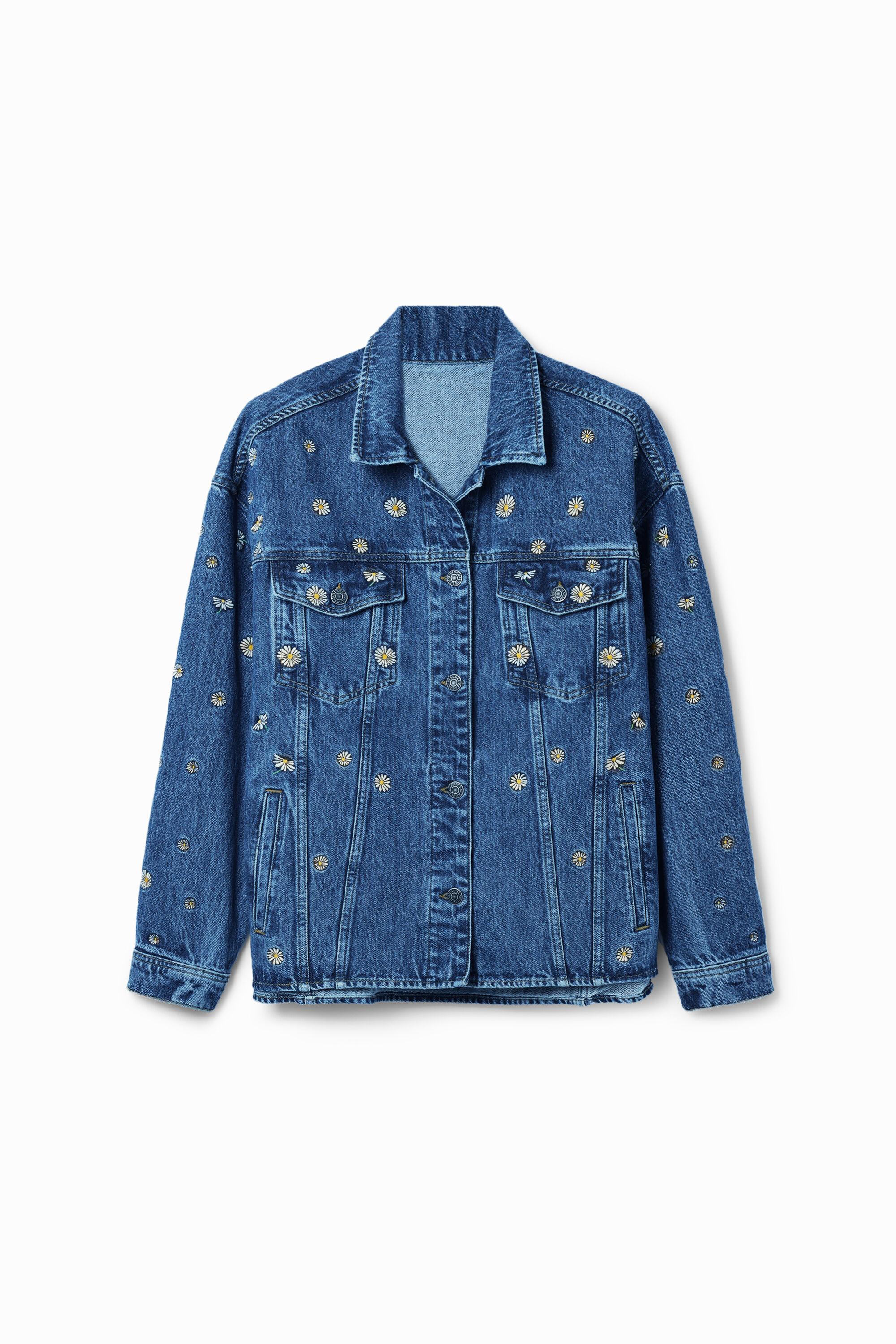 Women's Daisy denim jacket I Desigual.com