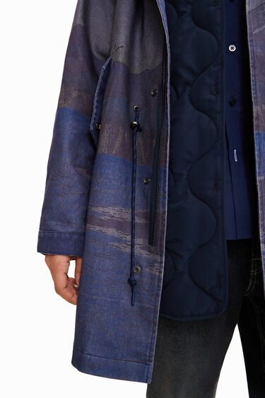 Parka acolchada desmontable | Desigual