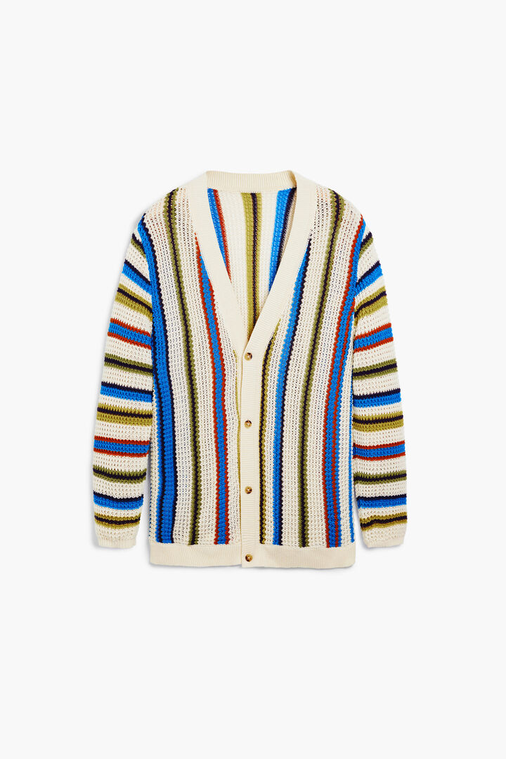 Striped knit cardigan | Desigual