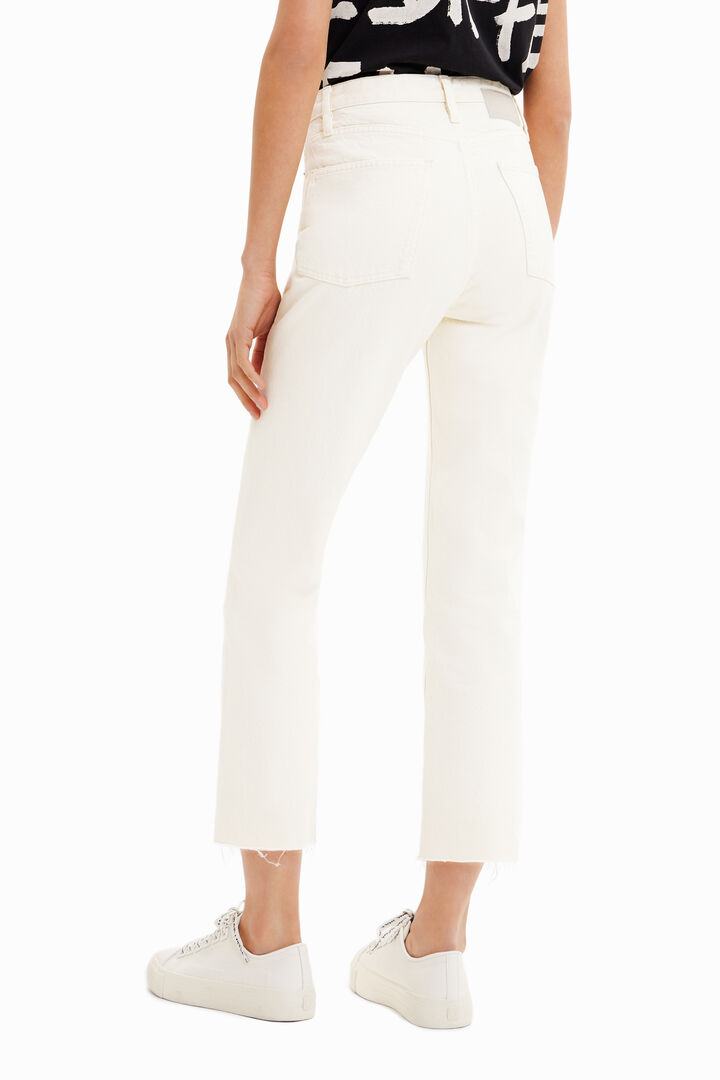Jeans Straight Cropped | Desigual