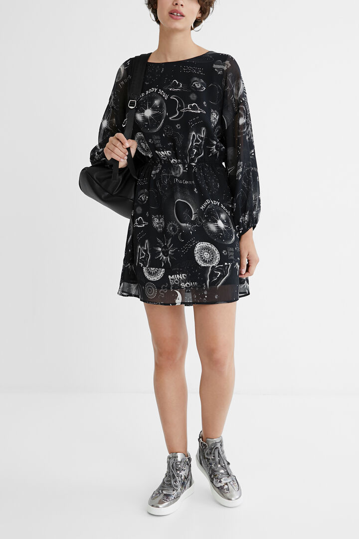 Viscose print dress | Desigual