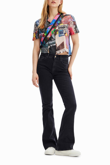 Vaqueros Flare | Desigual