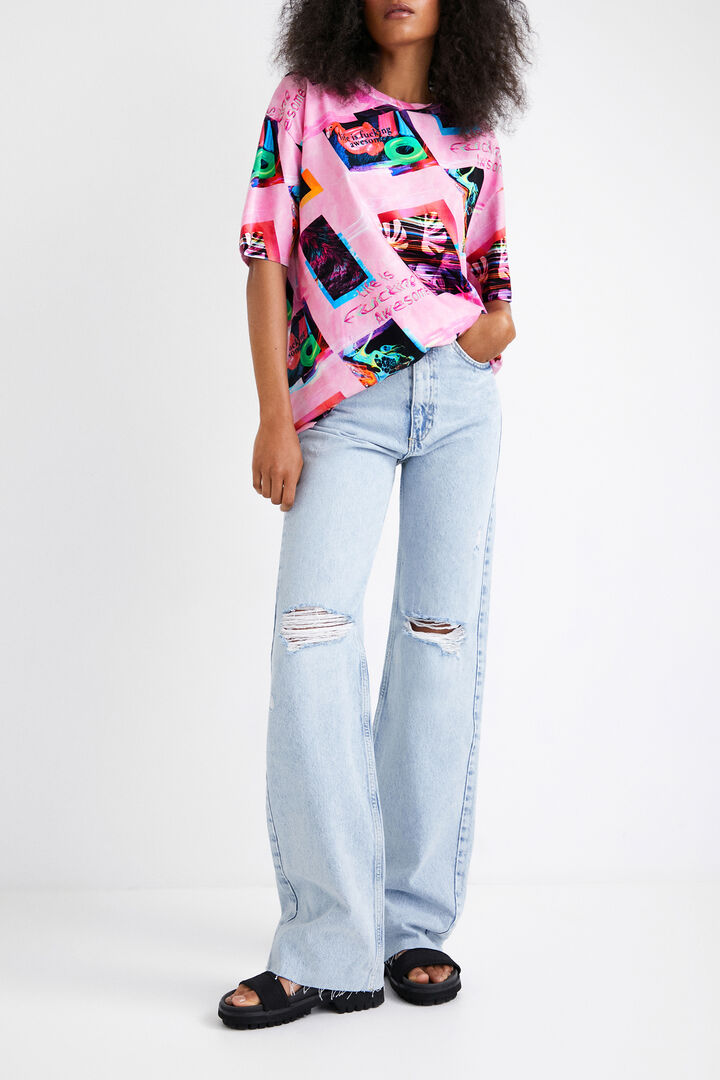 Oversize skate T-shirt | Desigual