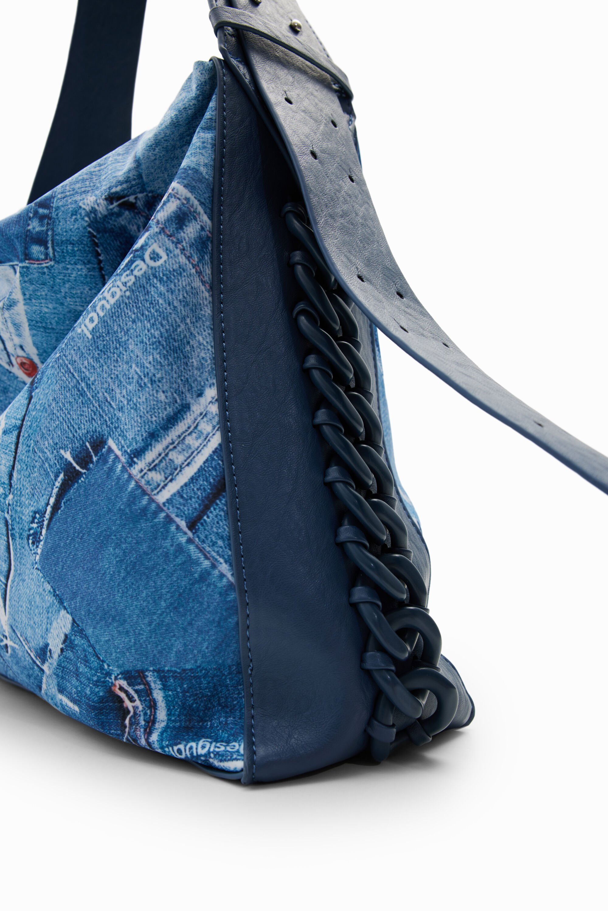 Desigual denim bag outlet