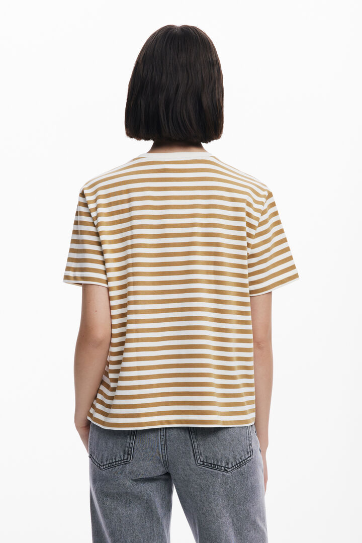 Striped print T-shirt | Desigual