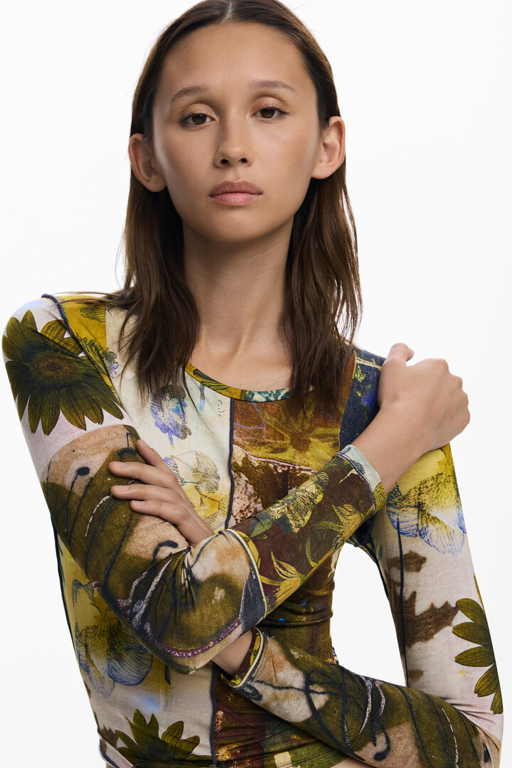 Autumn floral T-shirt | Desigual
