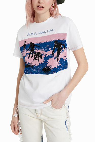 Jungen T Shirt Mit Surfbrett Motiv Ernsting S Family