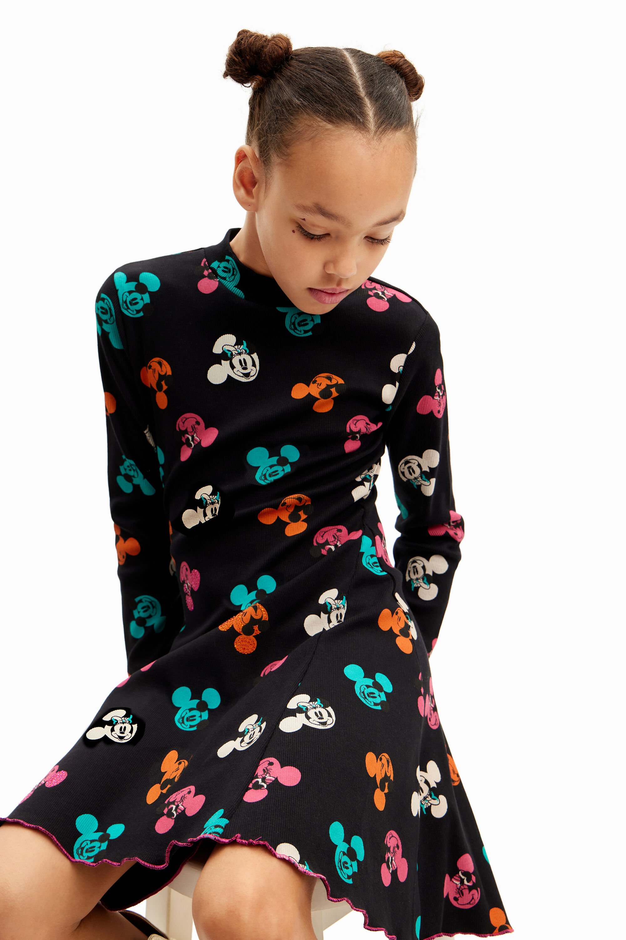 Mickey mouse dress girl hot sale