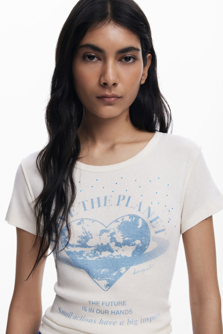 "Love the planet" T-shirt | Desigual