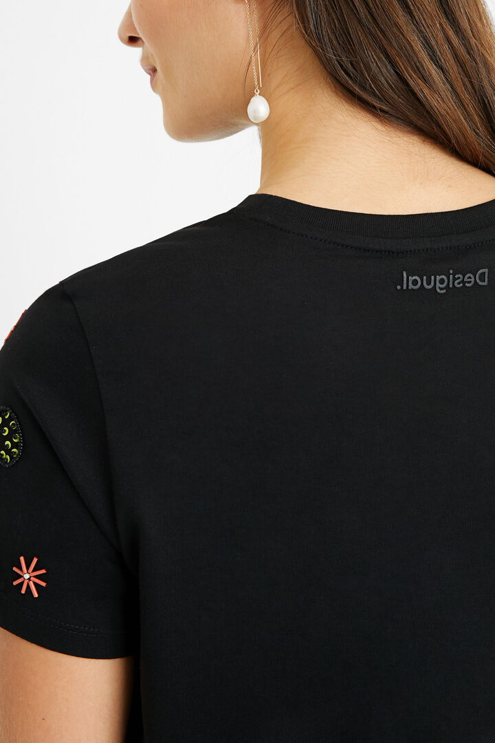 T-shirt bijoux 100% coton | Desigual