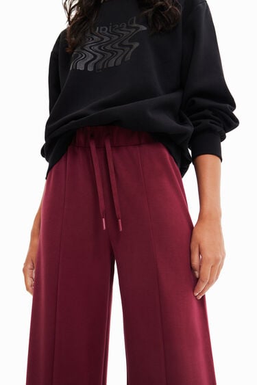 Soft-touch culotte trousers | Desigual