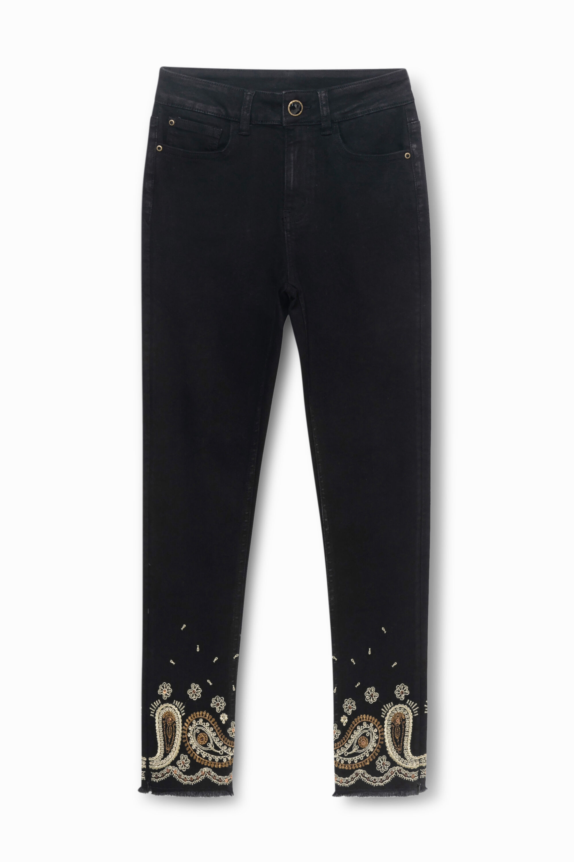 skinny ankle grazer jeans