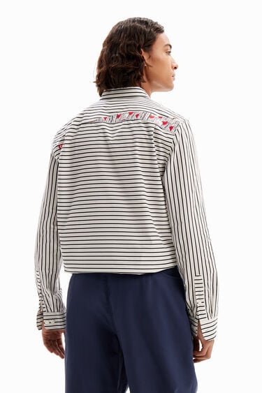 Striped love shirt | Desigual