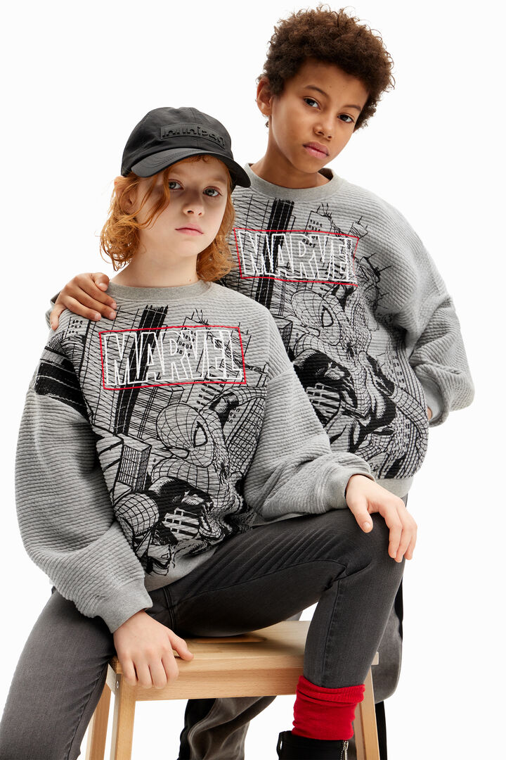 Marvel striped sweatshirt | Desigual