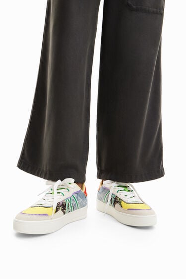 Sneakers patch plateauzool | Desigual