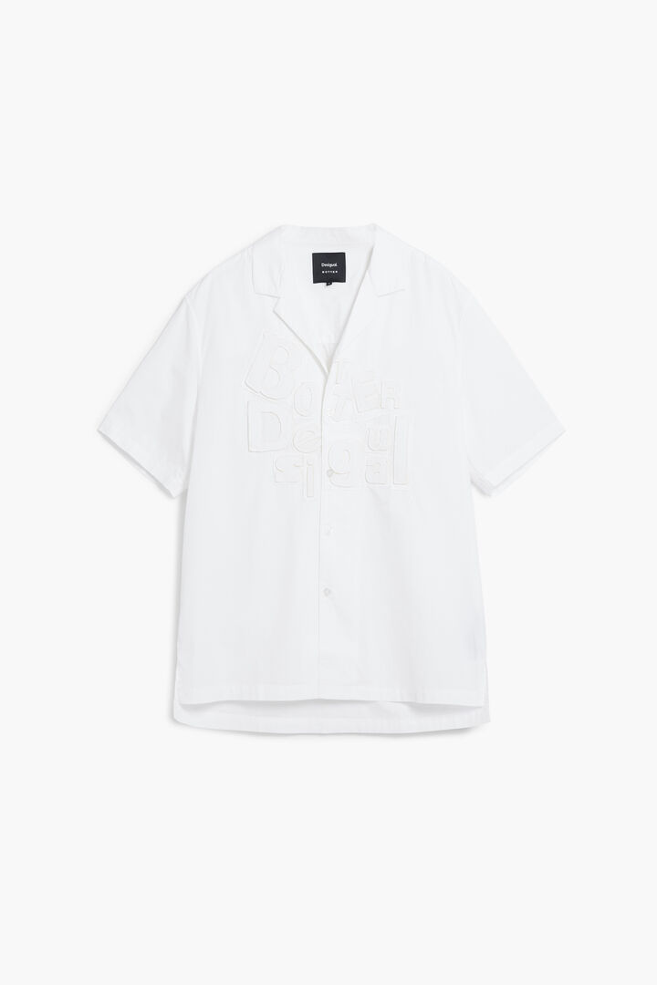 Short-sleeve shirt with Botter lettering | Desigual