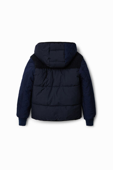 Gewatteerd jack met capuchon | Desigual