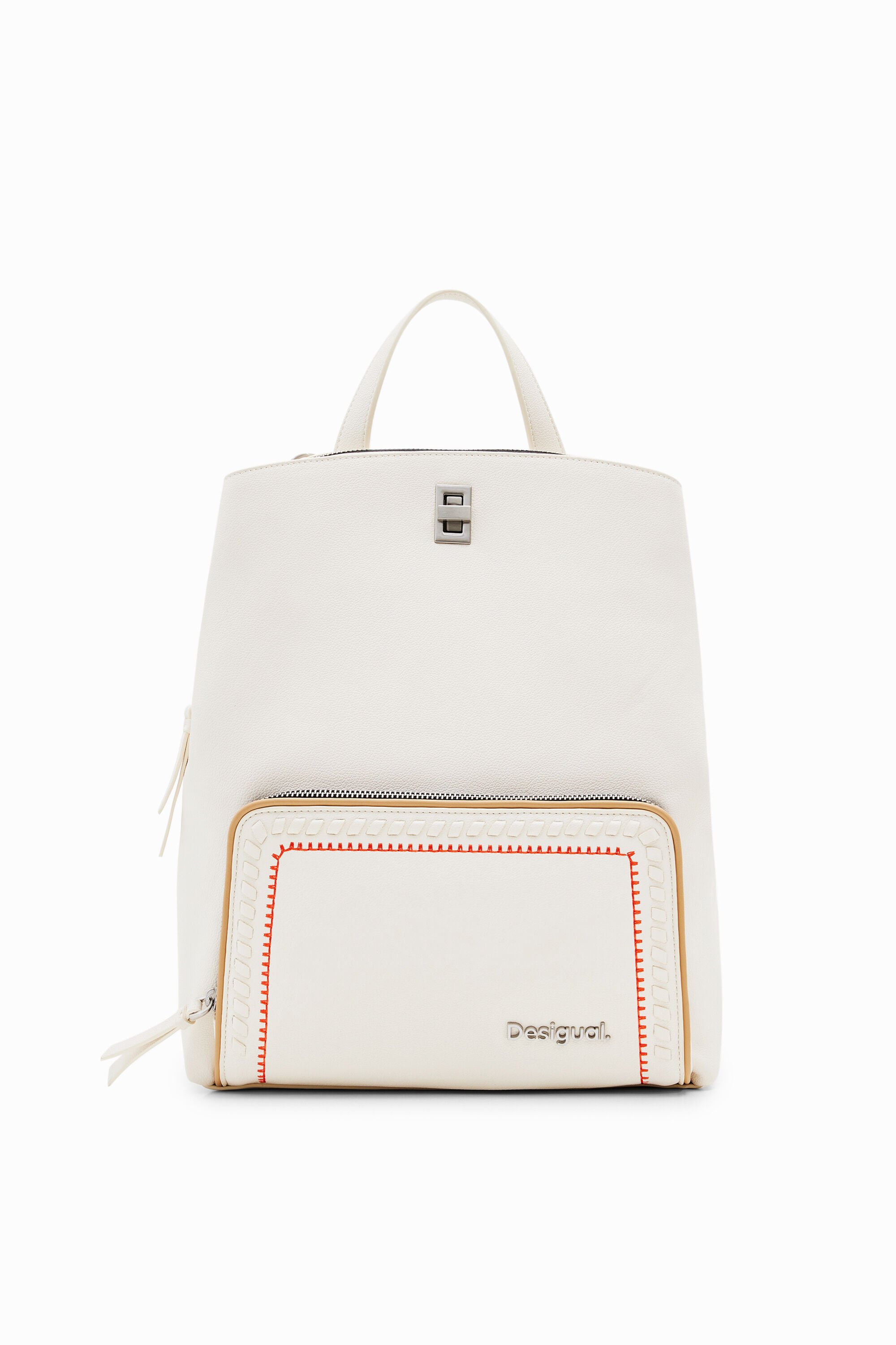 Desigual M multi-position embroidered backpack