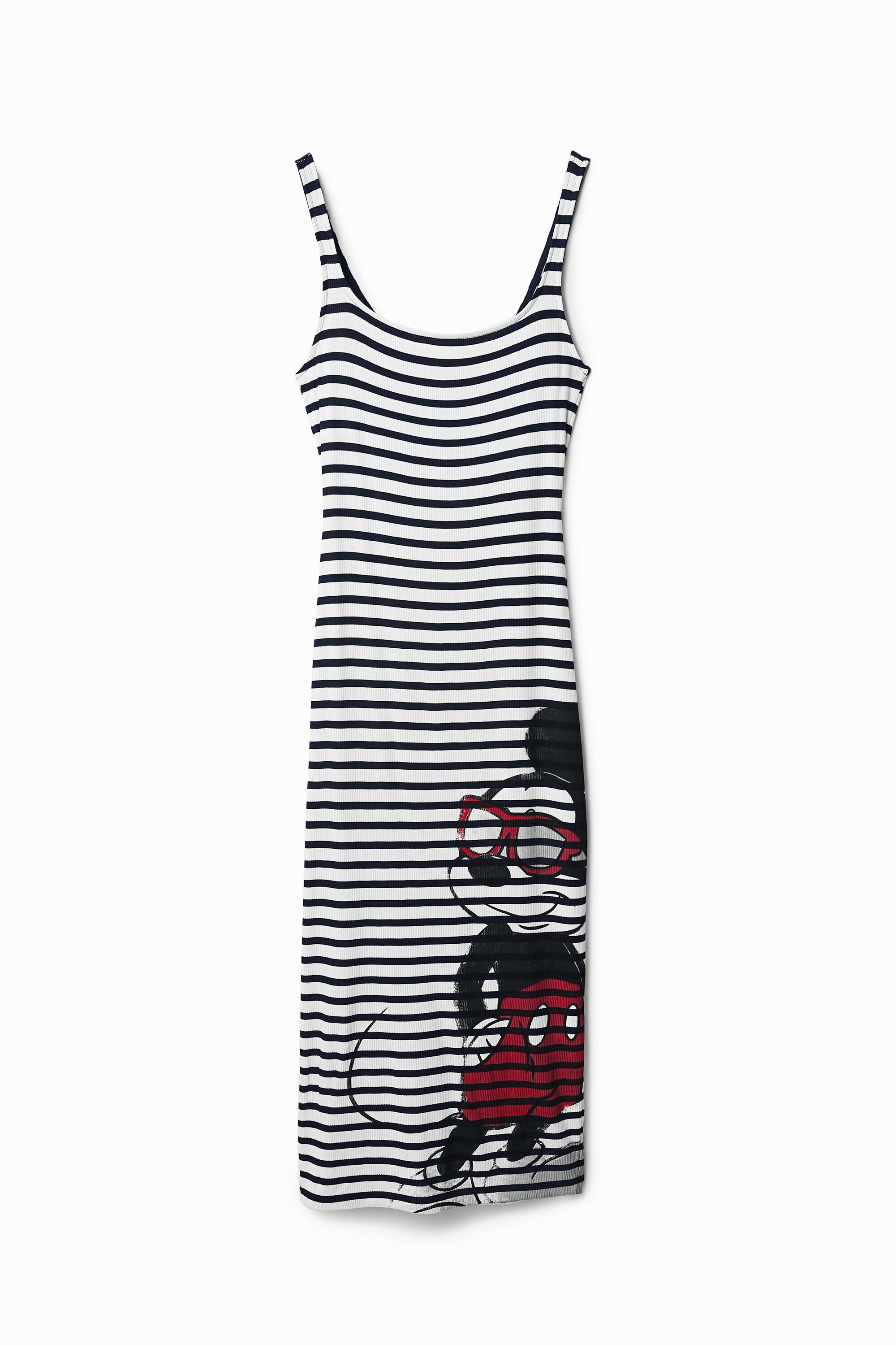 Mickey Mouse stripe dress | Desigual.com