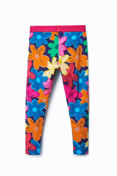 Slim floral leggings | Desigual