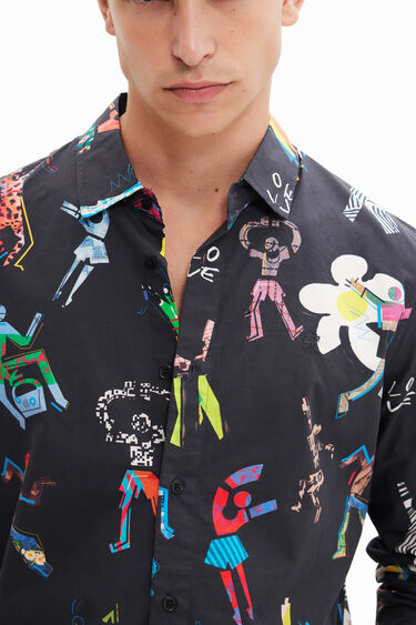 Camisa màniga llarga dancing | Desigual