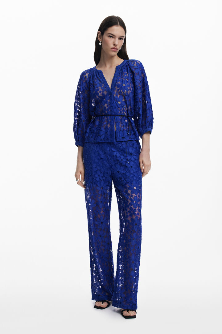 Blusa troquelada | Desigual