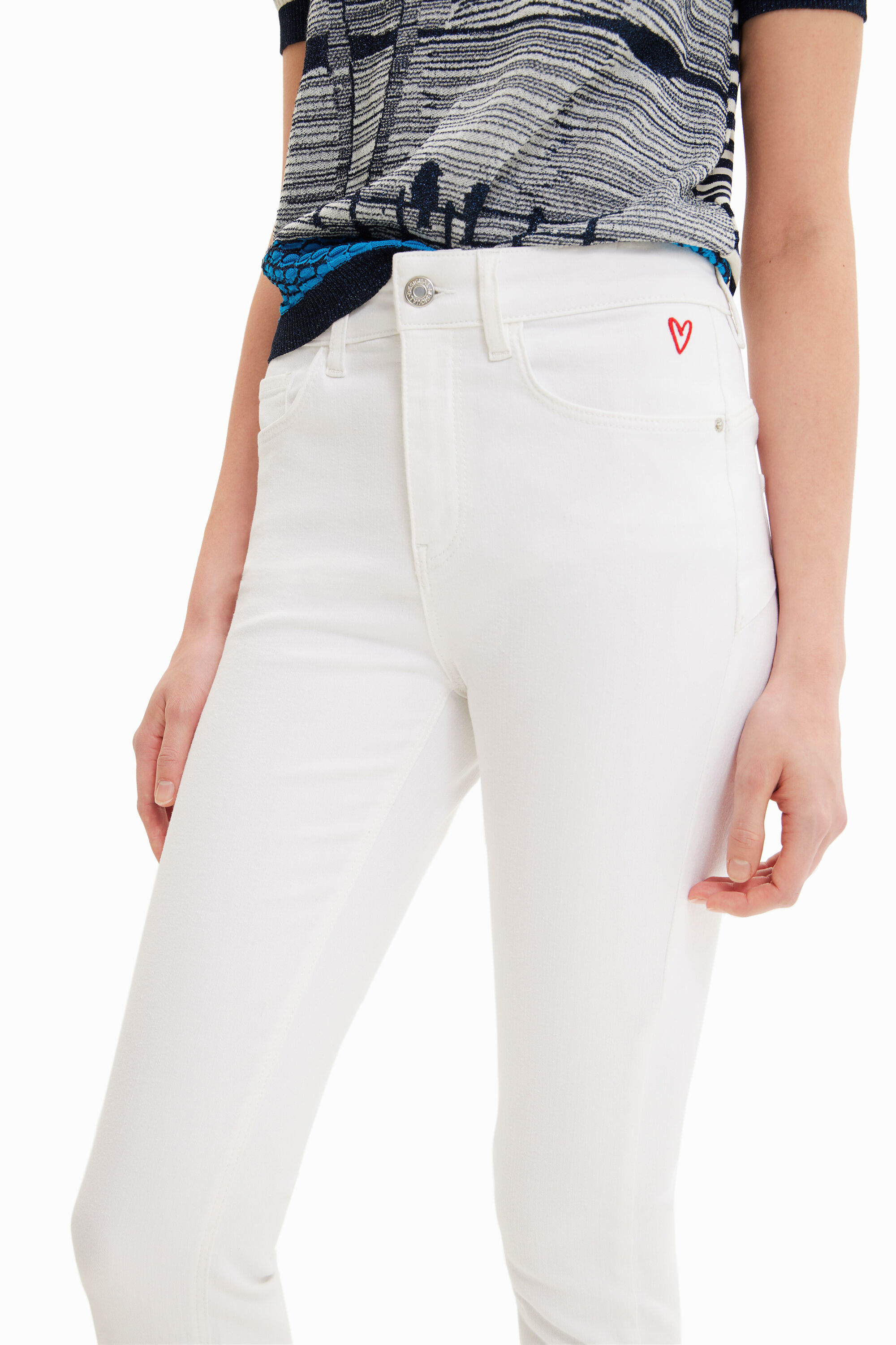 レディース プッシュアップ スキニージーンズ | Desigual.com