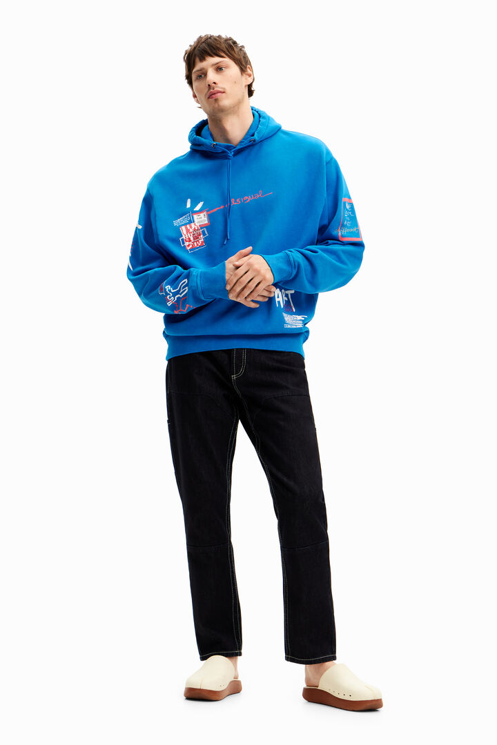 Graffiti hoodie | Desigual
