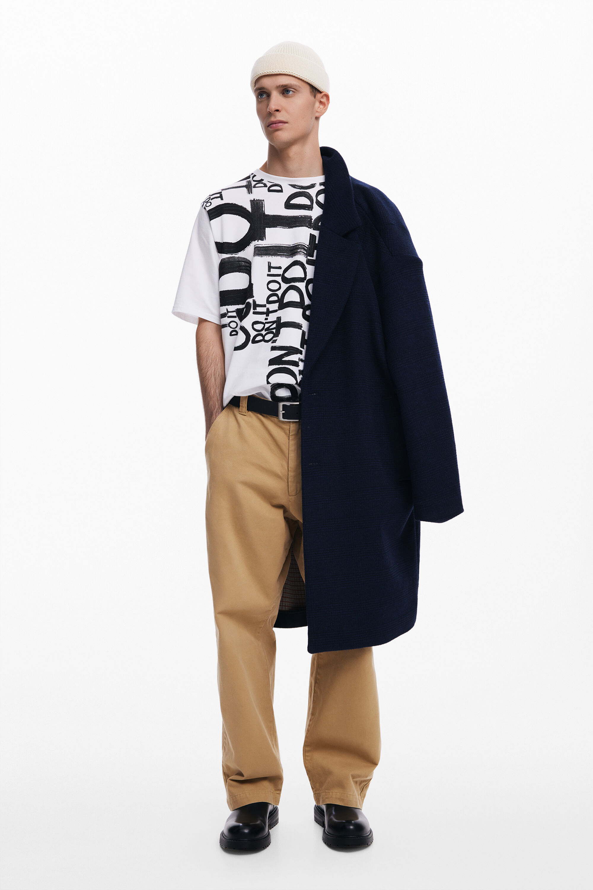 ワードプリントTシャツ 男性用 I Desigual.com