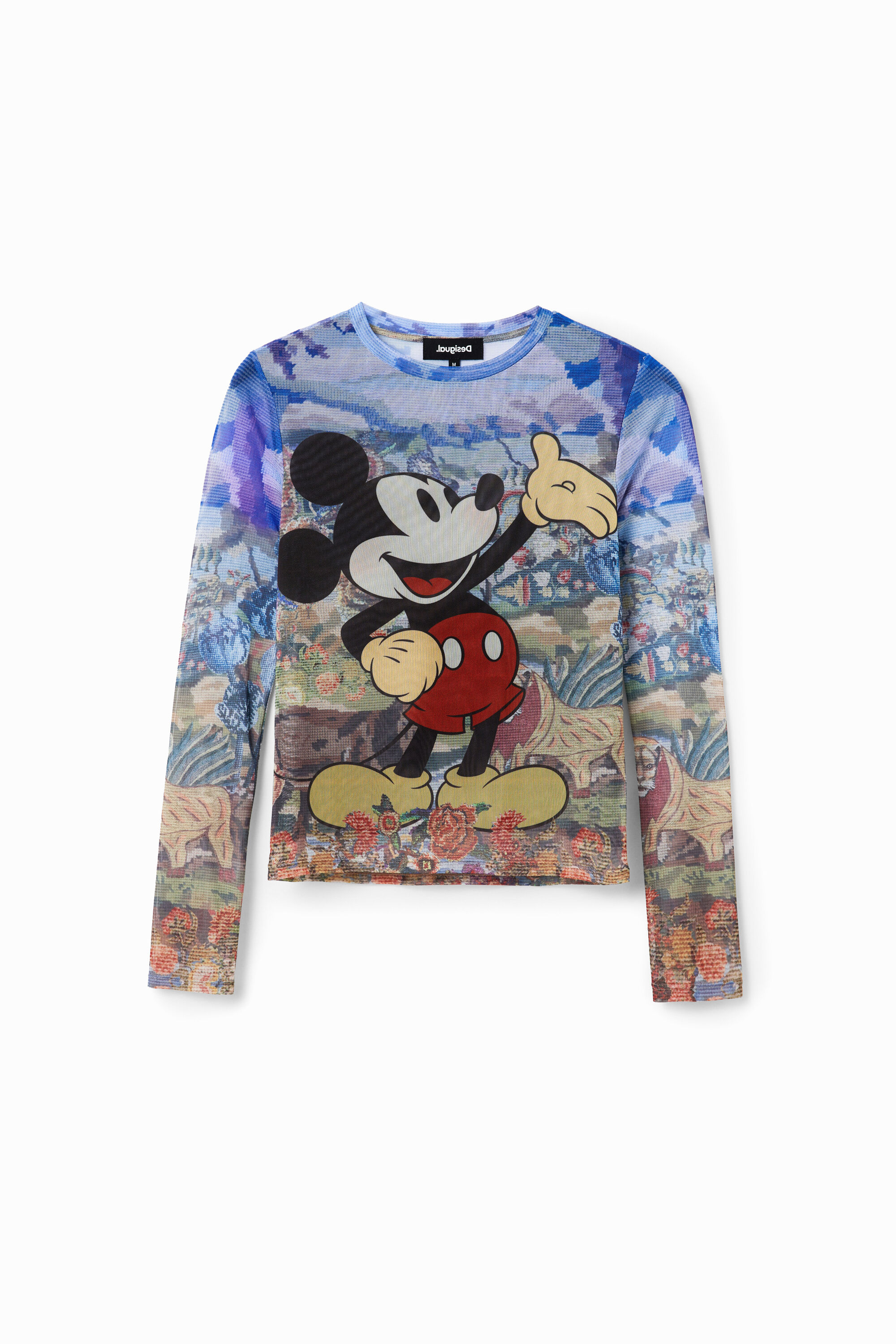 M. Christian Lacroix Mickey Mouse T-shirt - BLUE - L