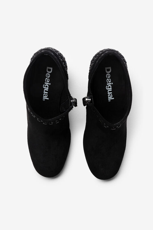 Botim de tac&atilde;o com fecho de correr lateral | Desigual