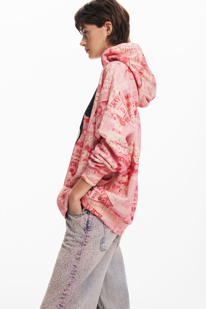 Sudadera Mickey Mouse cordón | Desigual