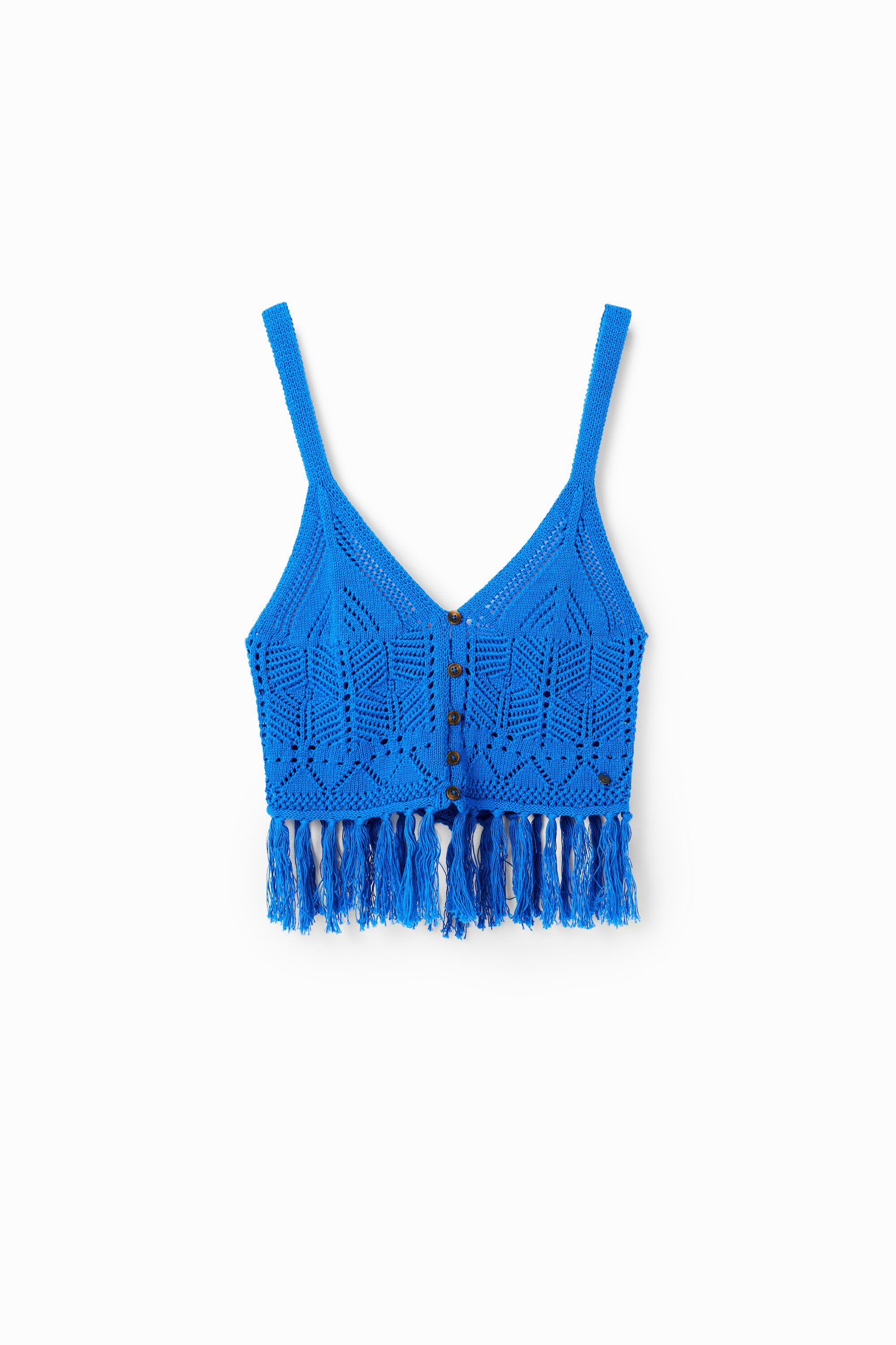 Häkel-Crop-Top