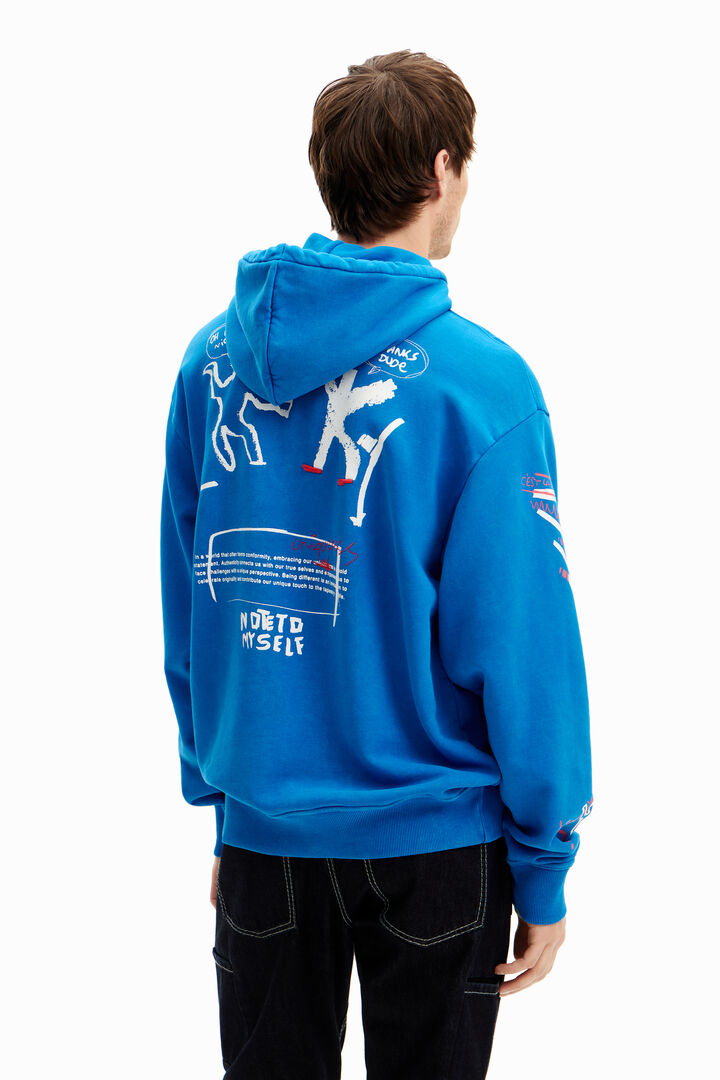 Graffiti hoodie | Desigual