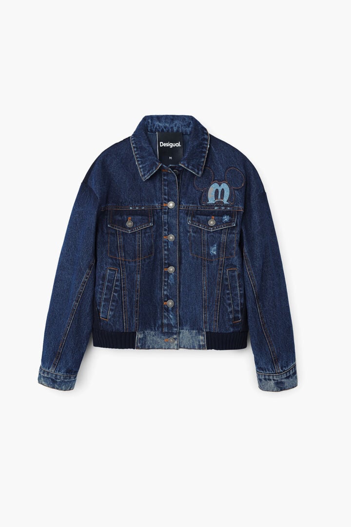 Cazadora denim Mickey