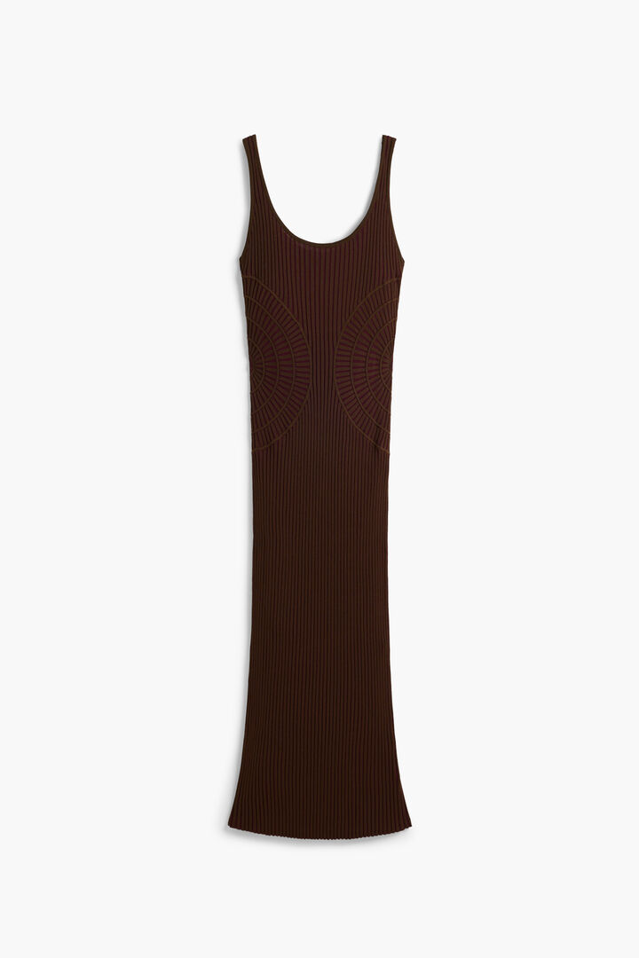 Plain strappy dress