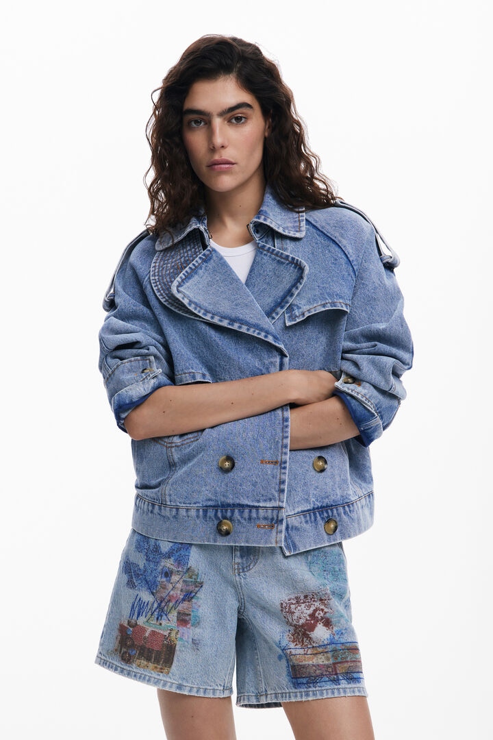 Chaqueta Tucker cruzada