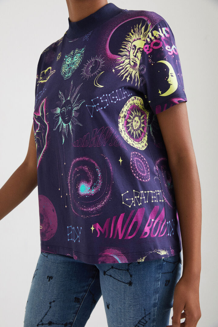 Camiseta astrología 100% algodón | Desigual
