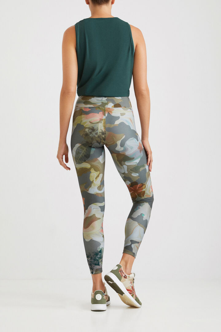 Leggings Camoflower-Muster | Desigual