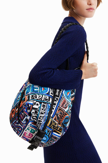 Midsize arty multi-position backpack | Desigual