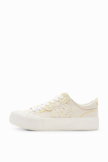 Canvas Mickey Mouse sneakers | Desigual