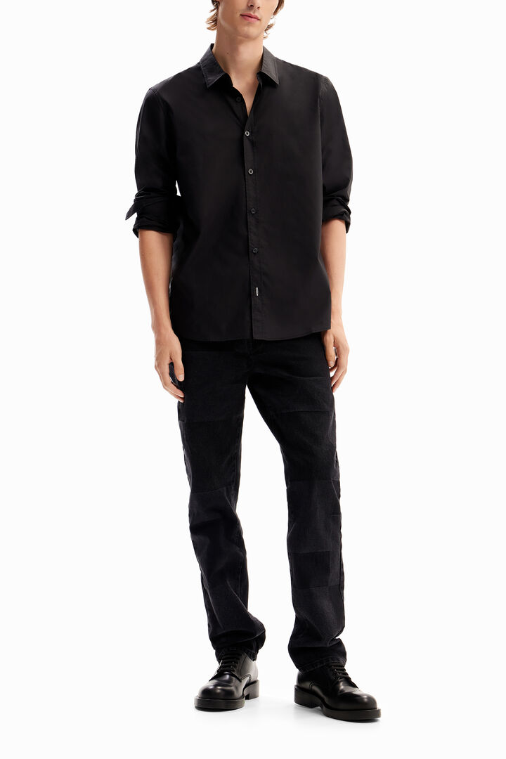 Basic-Hemd kontrastierende Details | Desigual