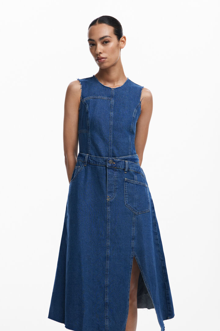 Vestido midi denim | Desigual